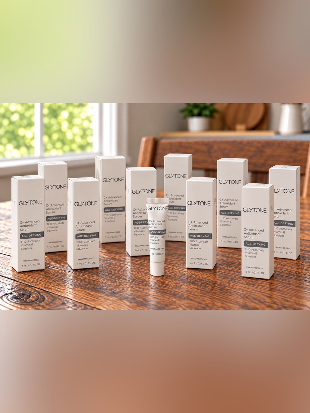 10x Glytone C+ Advanced Antioxidant Serum 3ml ea=30ml/1oz total Anti Aging Defy